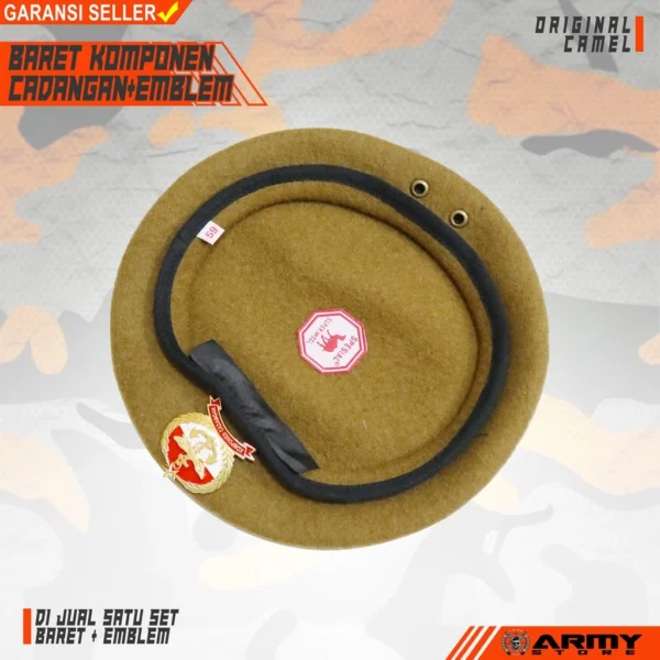 Baret Komcad Atribut Kedinasan - Army Corporate