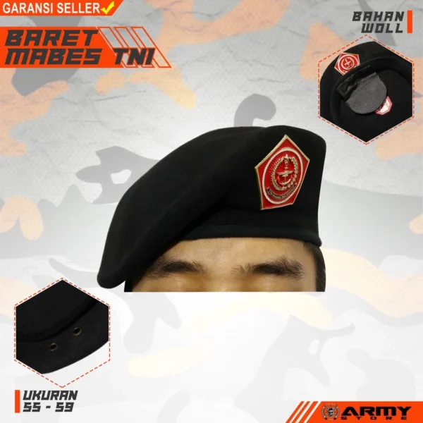 baret mabes tni kedinasan